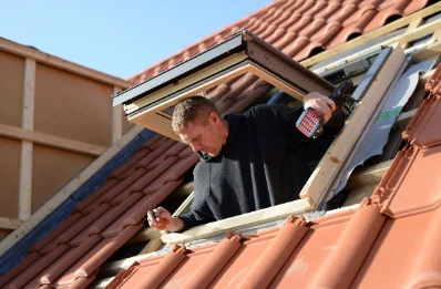 Pose de fenêtres de toit Velux à Sacey